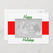 Seizoengroeten Ansichtkaart Feestdagenkaart (Voorkant / Achterkant)