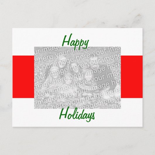 Seizoengroeten Ansichtkaart Feestdagenkaart (Voorkant)