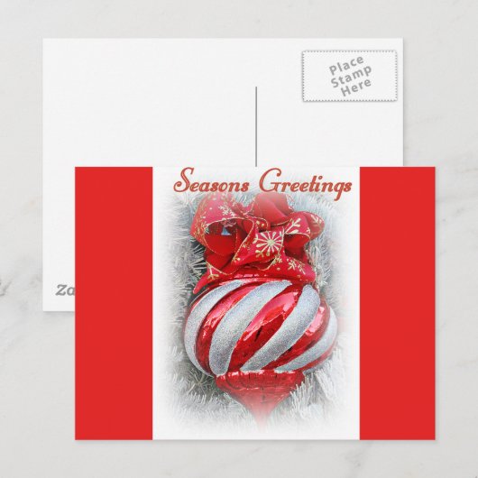 Seizoengroeten_ Briefkaart (Voorkant / Achterkant)