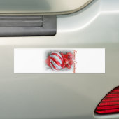 Seizoengroeten_ Bumpersticker (Op auto)