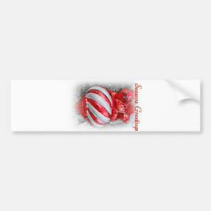 Seizoengroeten_ Bumpersticker