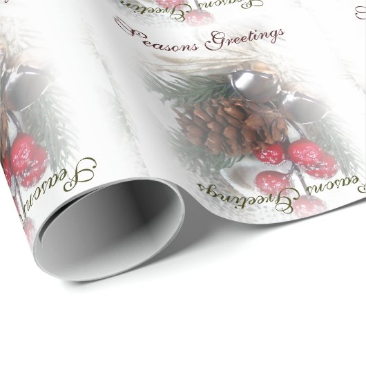 Seizoengroeten Cadeaupapier (Rol Hoek)