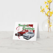 Seizoengroeten Hot Rods Kaart (Gele Bloem)