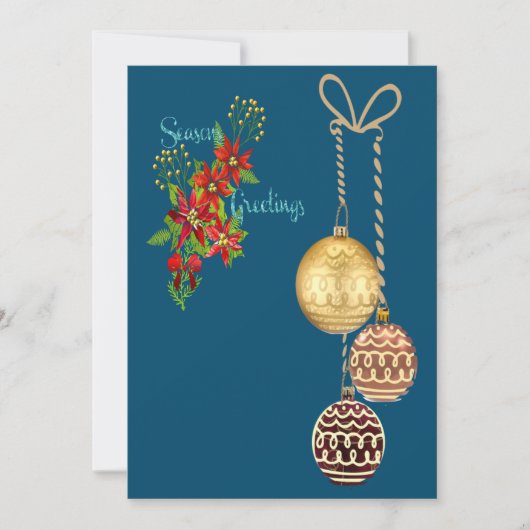 Seizoengroeten Kerstkaart (Voorkant)