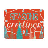 Seizoengroeten Magneet (Horizontaal)