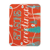 Seizoengroeten Magneet (Verticaal)