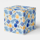 Seizoengroeten Ornament Favor Box Bedankdoosjes (Achterkant)