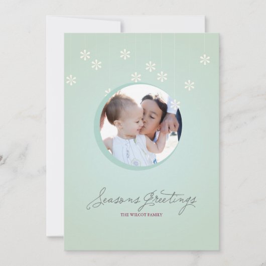 Seizoengroeten {PhotoCard} Feestdagenkaart (Voorkant)