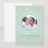 Seizoengroeten {PhotoCard} Feestdagenkaart (Voorkant / Achterkant)