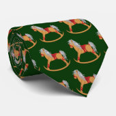 Seizoengroeten: Stropdas van Rocking Horse (Opgerold)