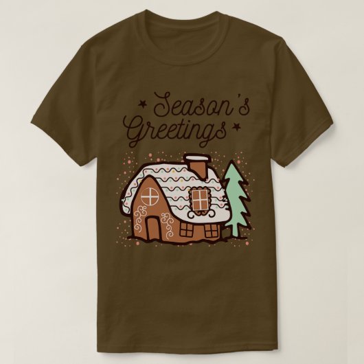 Seizoengroeten T-shirt (Design voorkant)