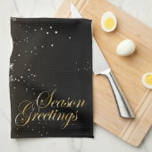 Seizoengroeten Theedoek (Quarter Fold)