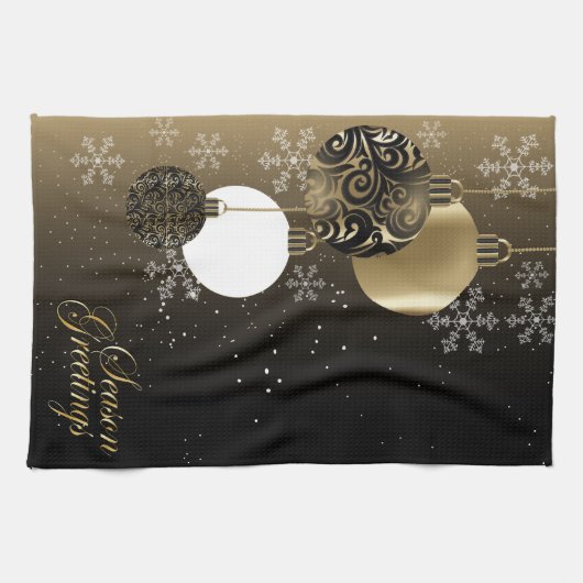 Seizoengroeten Theedoek (Horizontaal)