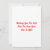 Seizoengroeten Witte Kaars Met Hulst Kaart (Achterkant)