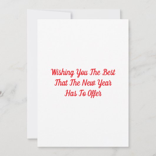 Seizoengroeten Witte Kaars Met Hulst Kaart (Achterkant)