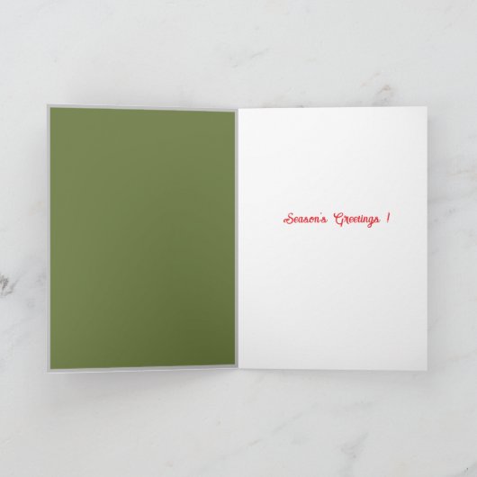 Seizoengroetkaart Kaart (Binnen)