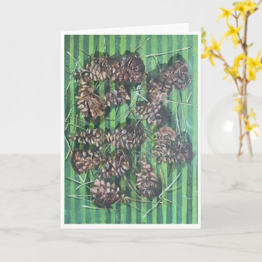 Seizoengroetkaart Kaart (Gele Bloem)