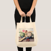 SEIZOENS 4- KUNSTSTOF, ROOS EN STRAATJES TOTE BAG (Voorkant (product))
