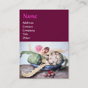 SEIZOENS 4- KUNSTSTOF, ROOS EN STRAATJES VISITEKAARTJE