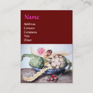 SEIZOENS 4- KUNSTSTOF, ROOS EN STRAATJES VISITEKAARTJE