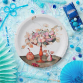 SEIZOEN'S FRUIT / JASMINES, PRUIMEN, PEREN PAPIEREN BORDJE (Feest)