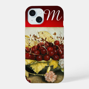 SEIZOEN'S FRUIT / KERSEN EN ANJERS Monogram iPhone 15 Case