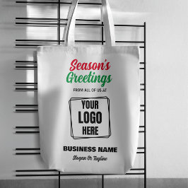 Seizoen's Greet Zakelijke Promotie Kerstcadeau Tote Bag