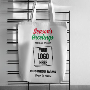 Seizoen's Greet Zakelijke Promotie Kerstcadeau Tote Bag