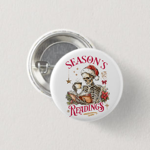 Seizoens lectuur ronde button 3,2 cm