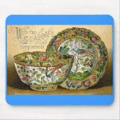 Seizoensbegroeten Vintage Muismat (Voorkant)