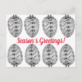 Seizoensbegroetings Briefkaart (Voorkant)