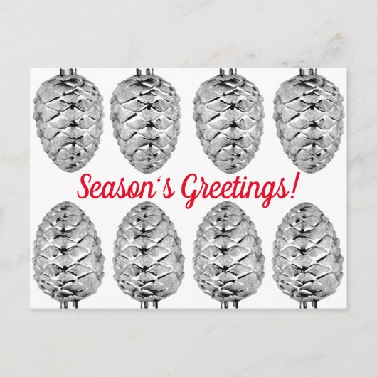 Seizoensbegroetings Briefkaart (Voorkant)