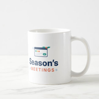 Seizoensbijeenkomsten Grappige kantoor Kerstmis Co Koffiemok