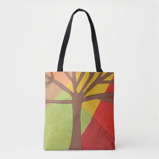 Seizoensboom Tote Bag (Voorkant)