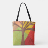 Seizoensboom Tote Bag (Achterkant)