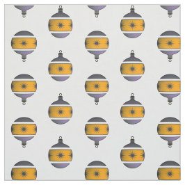 Seizoensboom Wereldbollen Kerstdecoratie Stof