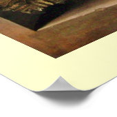 SEIZOENSBRANDSTOFFEN - ZWANGERHEIDgeel bruine crèm Poster (Hoek)