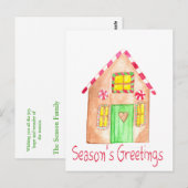 Seizoensbroedhuis Briefkaart (Voorkant / Achterkant)