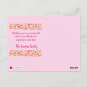 Seizoensbroedkoekjes waterverf briefkaart (Achterkant)