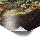 seizoenscapsule met kleine vissersboot foto afdruk (Hoek)