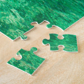 seizoenscapsule met kleine vissersboot legpuzzel (Zijkant)