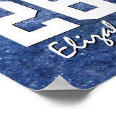 Seizoenseizoen herdenkingsteam voor meisjes poster (Hoek)