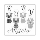 Seizoensengelen Rubberstempel (Afrduk)