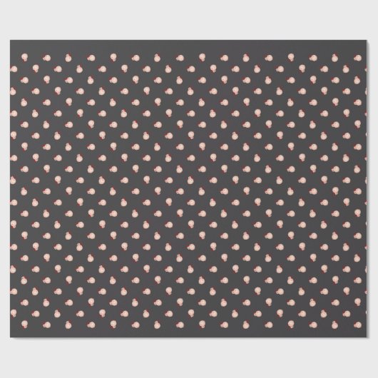 "Seizoenseten" Humoureuze Varkens Cadeaupapier (Vlak)