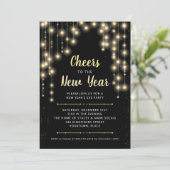 Seizoensfeest in het nieuwjaar kaart (Staand voorkant)