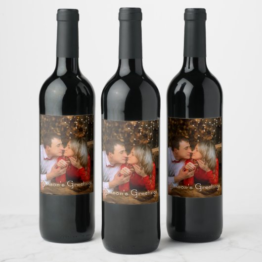 Seizoensfles Wijn Etiket (Flessen)