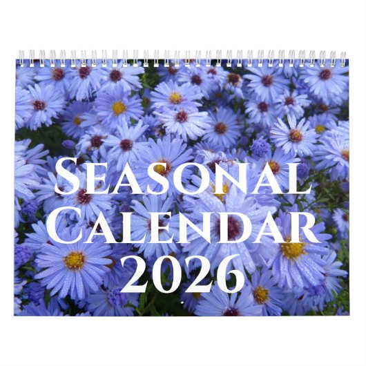 Seizoensfotoagenda 2026 kalender (Hoes)