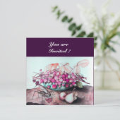 SEIZOENSFRUIT / AARDBEIEN EN PEREN KAART (Staand voorkant)