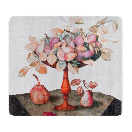 SEIZOENSFRUIT / PRUIMEN, PEREN EN KERSEN SNIJPLANK (Voorkant)