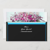 SEIZOENSFRUITEN 3,roze blauw zwart Aankondiging (Achterkant)